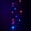 Premier 2000 LED 25m Premier Multi Action Christmas Cluster Timer Lights in Rainbow 3