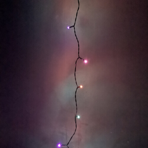 Premier Premier Christmas 24 Rainbow LED Lights 2.3m with Timer & Multi Functio 2