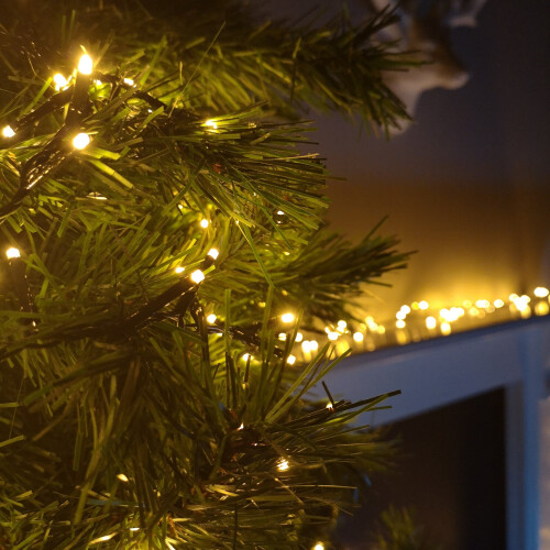 Premier Premier Christmas 3000 LED Treebrights Timer Vintage Gold LEDs 75m 1