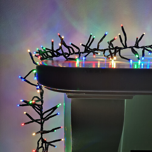Premier Premier Christmas 768 Compact Cluster LED Lights Multi Colour 1