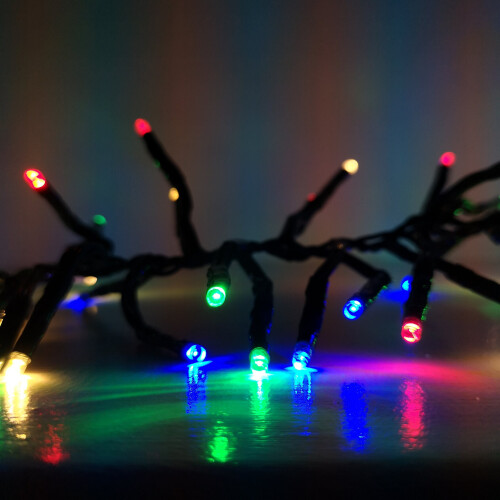 Premier Premier Christmas 768 Compact Cluster LED Lights Multi Colour 2