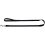 Hunter Hunter Ecco Sport Lead Rope Trigger Hook, Medium, Black 1