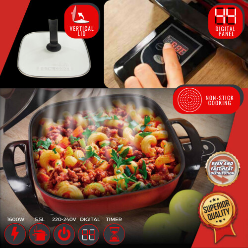 (Digital Cooker Pan) Slow Cooker Starlyf Digital Cooker 2