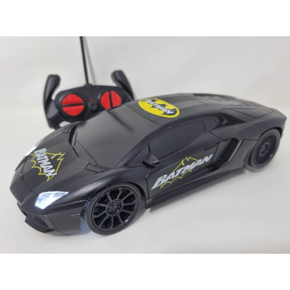 Batman Lamborghini Radio Remote Control Car 1/16 Alliance Super Hero