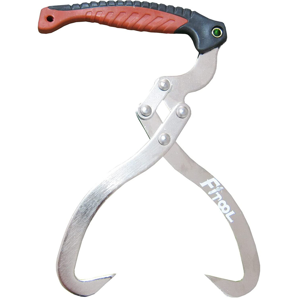 8 Inches (200Mm) Log Carrier, Log Tongs, Log Lifting Hook, Timber's Tongs For Lifing Logs, Total Length 12.2 Inches 732240293293