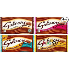 4 Galaxy Chocolate Bar Collection Smooth