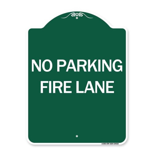 SignMission A-DES-GW-1824-24610 18 x 24 in. Designer Series Sign ...
