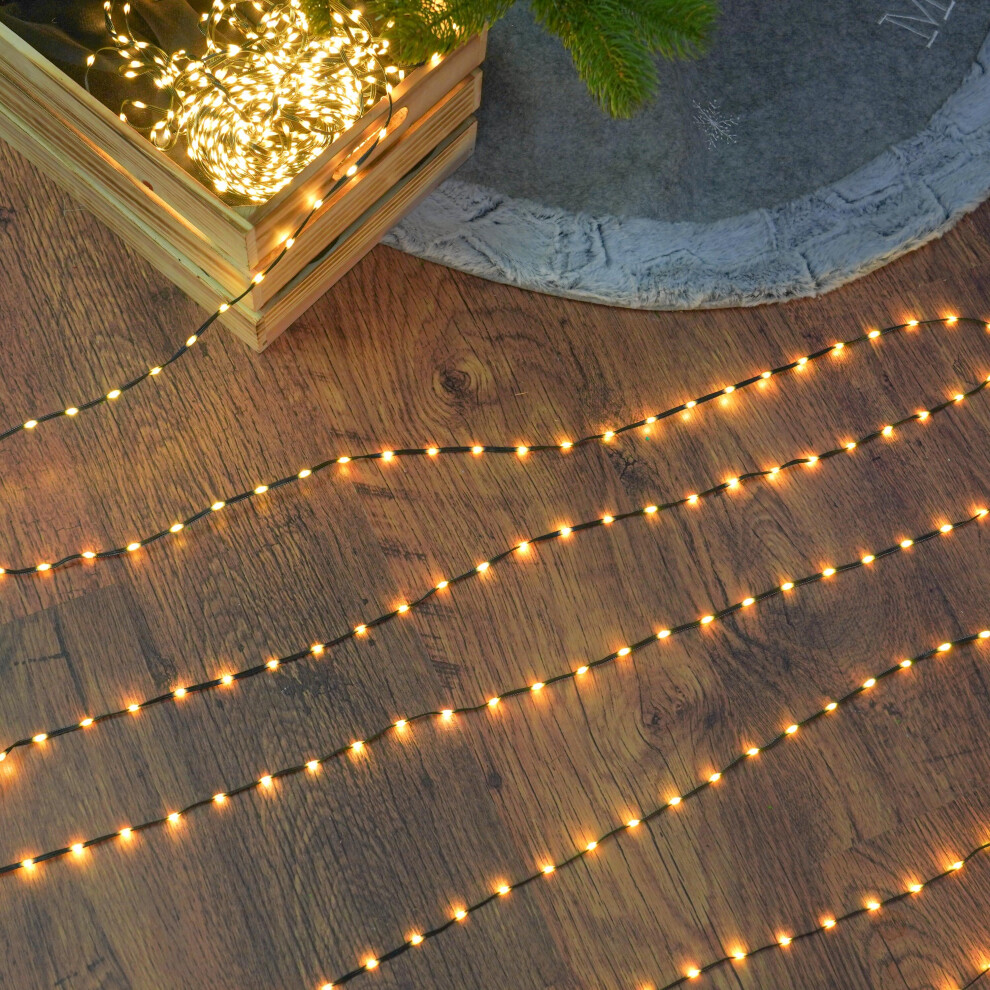 Premier 35M Outdoor Tangle Free Flexibright Led Christmas Tree Fairy Lights Decoration