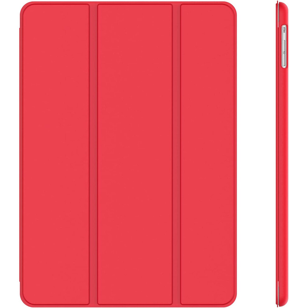 Jetech Case For Ipad Air 1St Edition (Not For Ipad Air 2), Smart Cover Auto Wake/Sleep, Red 810298023984