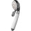 Croydex Croydex Assistive Four Function Shower Handset with Optional Eco feature and Rubber Handle For Increased Grip, Chrome and Silver 1