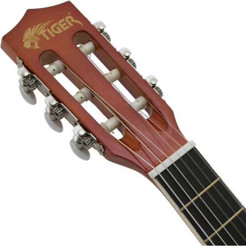 Tiger Full Size Classical Spanish Guitar Beginners Complete Starter Kit 2