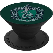Official PopSockets PopGrip Expanding Stand Ring Holder Finger Grip For Mobile Phones, Tablets, iPads - Slytherin