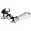 Bristan Bristan W CL6 C WHT Extended Cistern Lever Complementary Products, Chrome/White 1