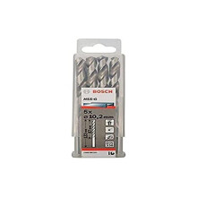 Bosch 2608585523 Din338 HSS-G Metal Drill Bit, 10.2mm x 87mm x 133mm, Silver, Pack of 5
