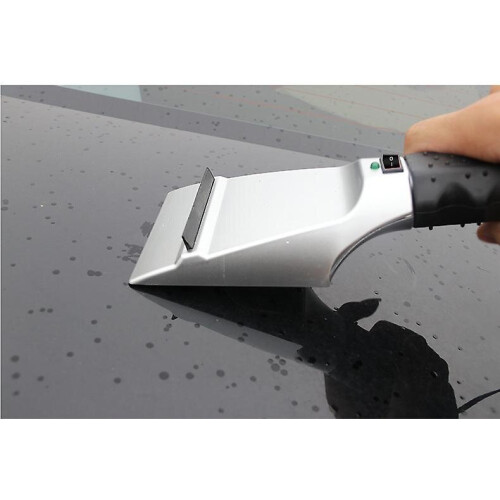 Heated Ice Scraper Winter Vehicle Car Snow Glass Windshield Cleaning Tool Scraper 2