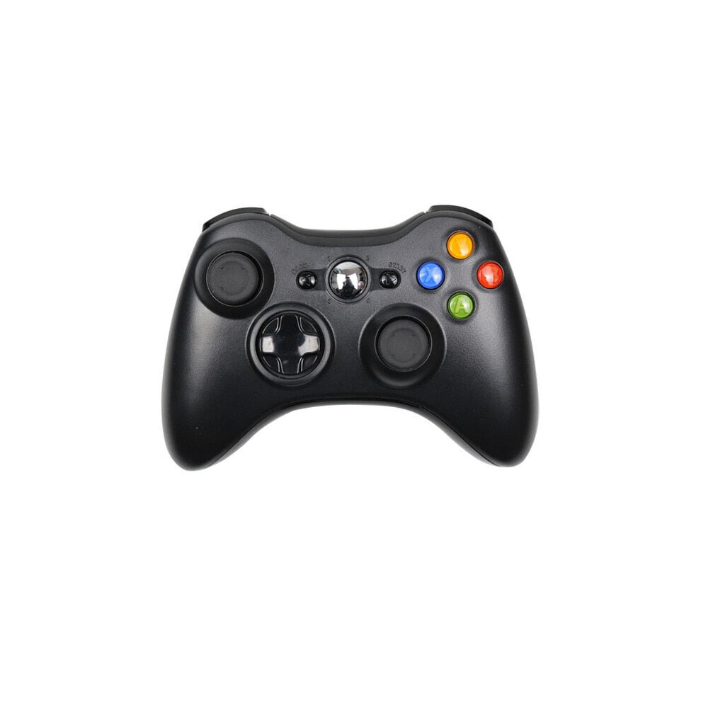 Hcsc (Wireless ) 2.4G Wireless Gamepad For Xbox 360 Console Controller Receiver Controle Black