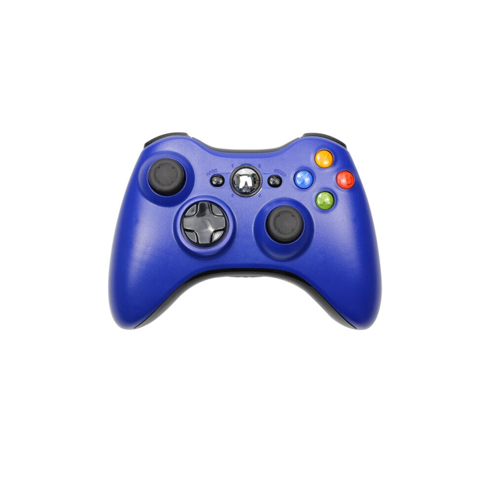 (Wireless ) 2.4G Wireless Gamepad For Xbox 360 Console Controller Receiver Controle Blue 5056668847858