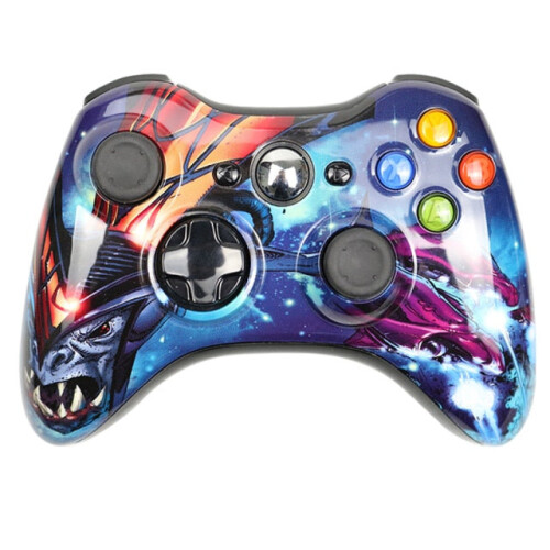 (Wireless Warcraft) 2.4G Wireless Gamepad For Xbox 360 Console Controller Receiver Controle