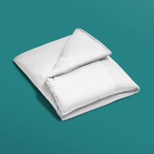 Kally Sleep Weighted Anxiety Blanket - White - King Size / For Adults 55-80kg