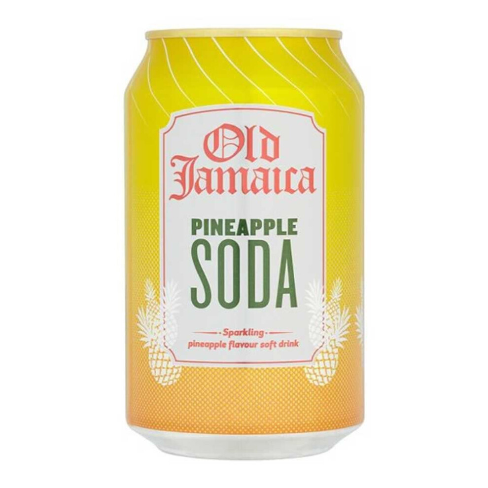 Old Jamaica Pineapple Soda 24 x 330ml