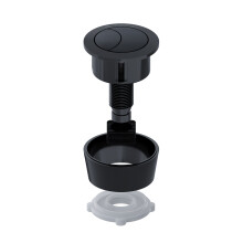 Viva Black Uni Button For Cable Operated Cisterns