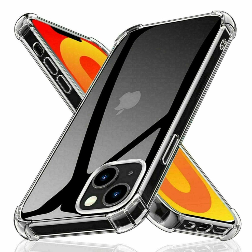 (Iphone X/Xs) Shockproof Case For Iphone 11, 11 Pro, 11 Pro Max X, Xs, Se 2020 Silicone Clear 3411184152961