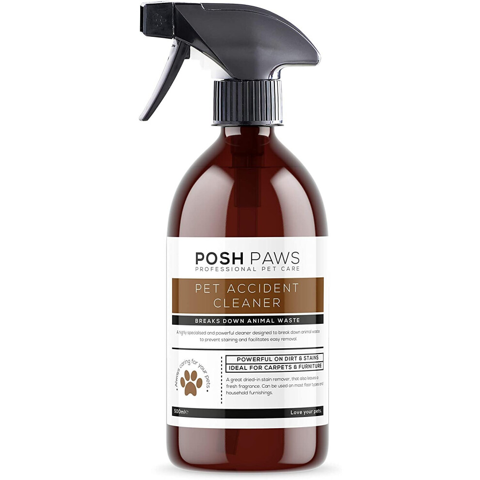 Posh Paws Pet Accident Urine Wee Cleaner, 500Ml