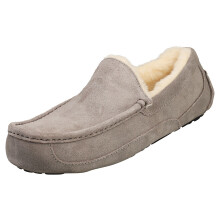 UGG Ascot Mens Slippers Shoes in Grey - 6 UK