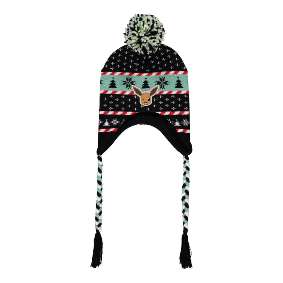 Pokémon Pokemon Eevee Christmas Sherpa Beanie Multicoloured