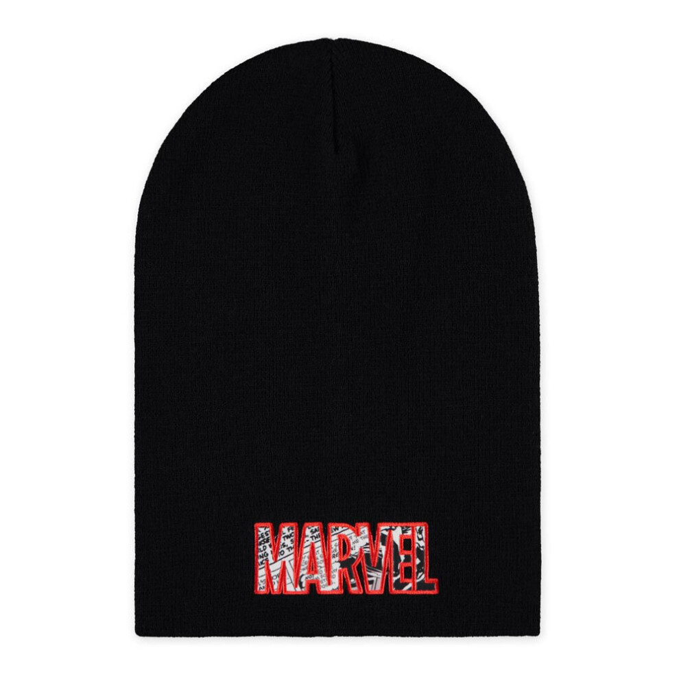 MARVEL COMICS Logo Slouchy Beanie