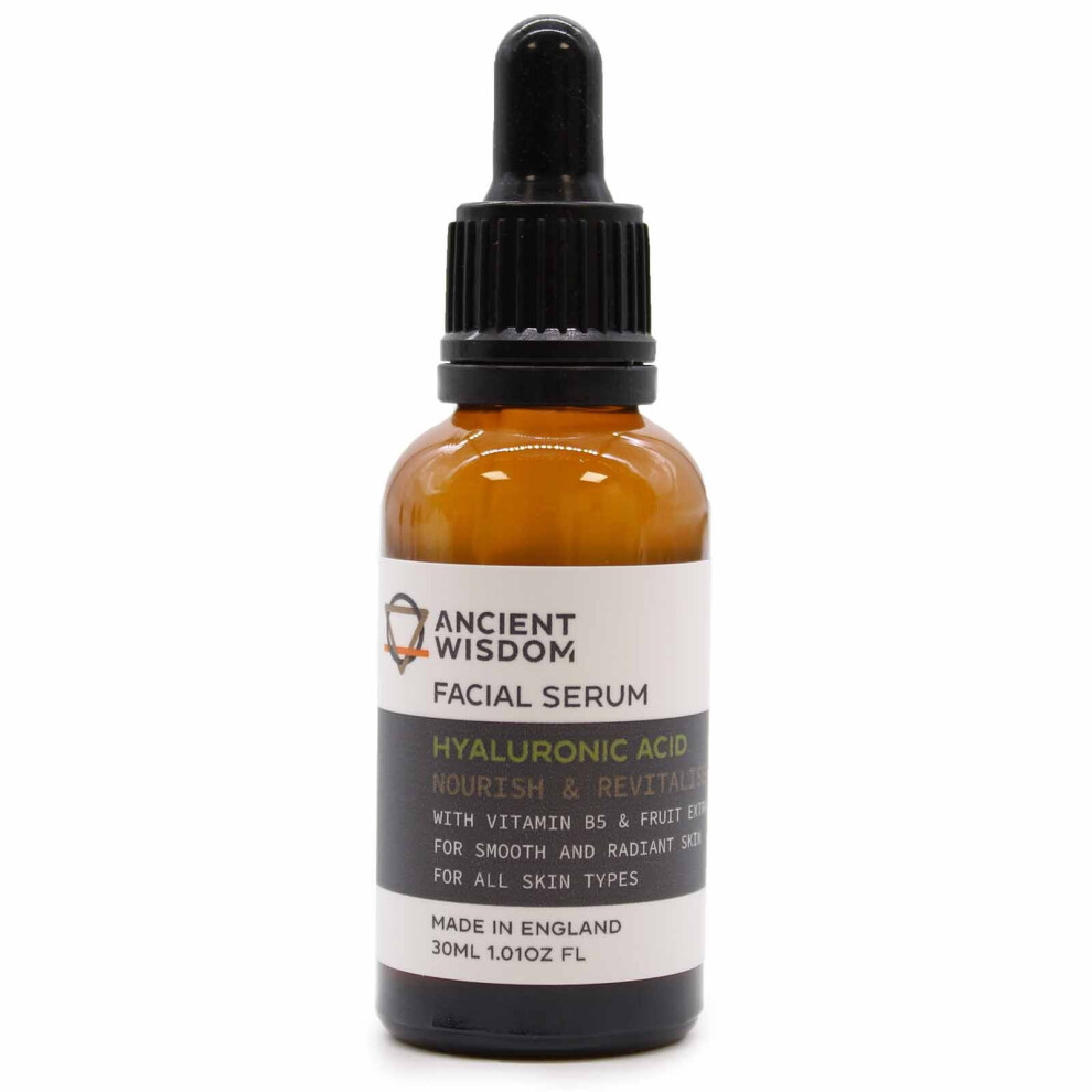 Ancient Wisdom Cream (Hyaluronic Acid) Facial Serum 30Ml