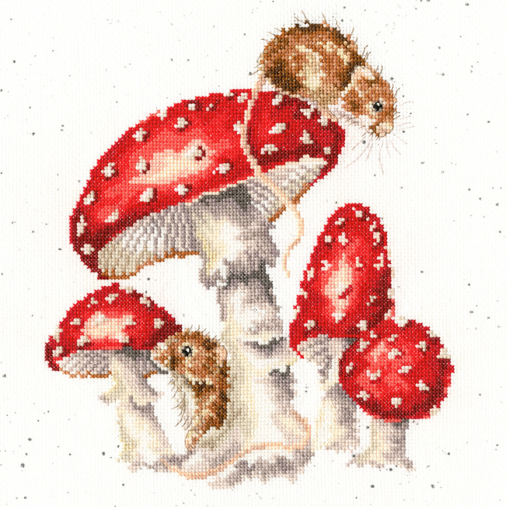 Wrendale The Fairy Ring (Xhd101) Cross Stitch Kit By Designs