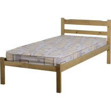 Seconique Panama Bed - Solid Waxed Pine - 3ft Single