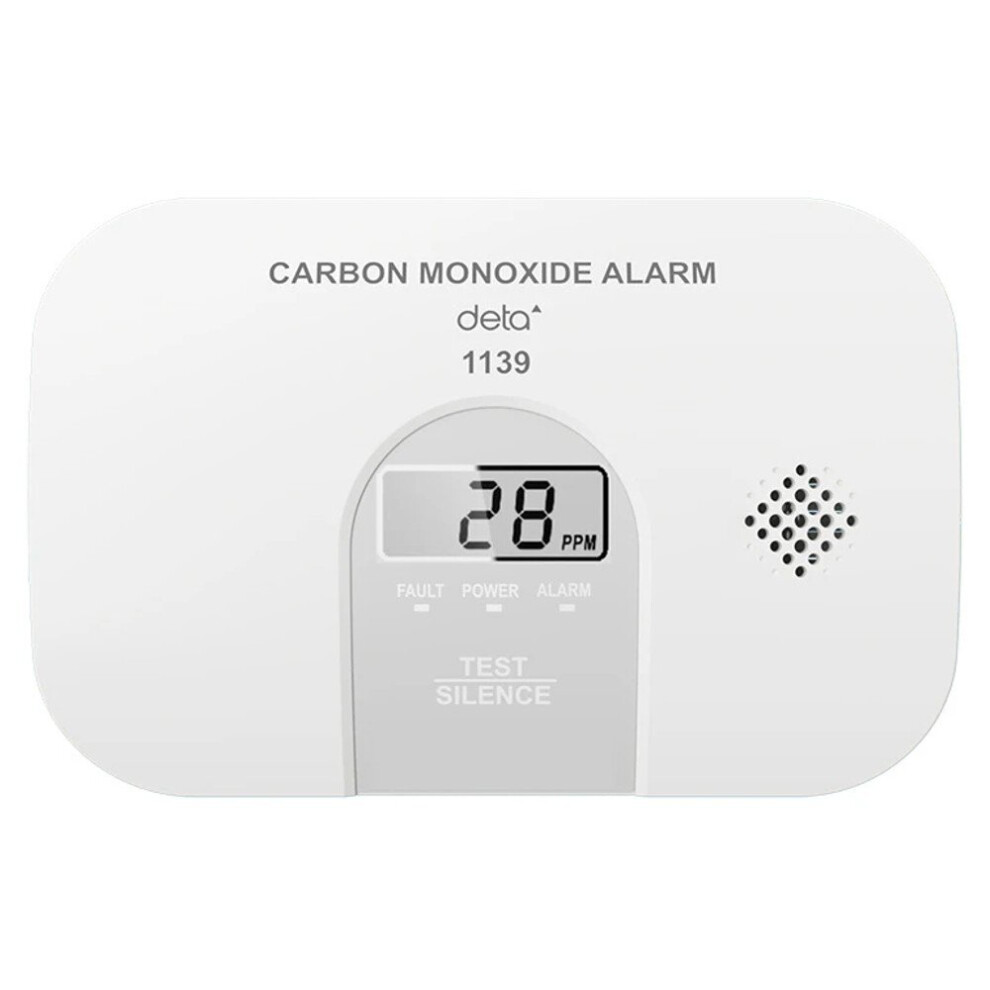 B&Q -  1139 Carbon Monoxide (Co) Alarm With Digital Display10 Year Sealed Battery - Image 6