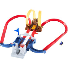 Hot Wheels Mario Kart Bowsers Castle Chaos Track Set