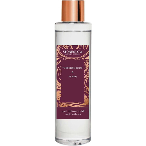 Stoneglow Stoneglow Candles Modern Classics Reed Diffuser Refill 200ml - Tuberose Blush & Ylang