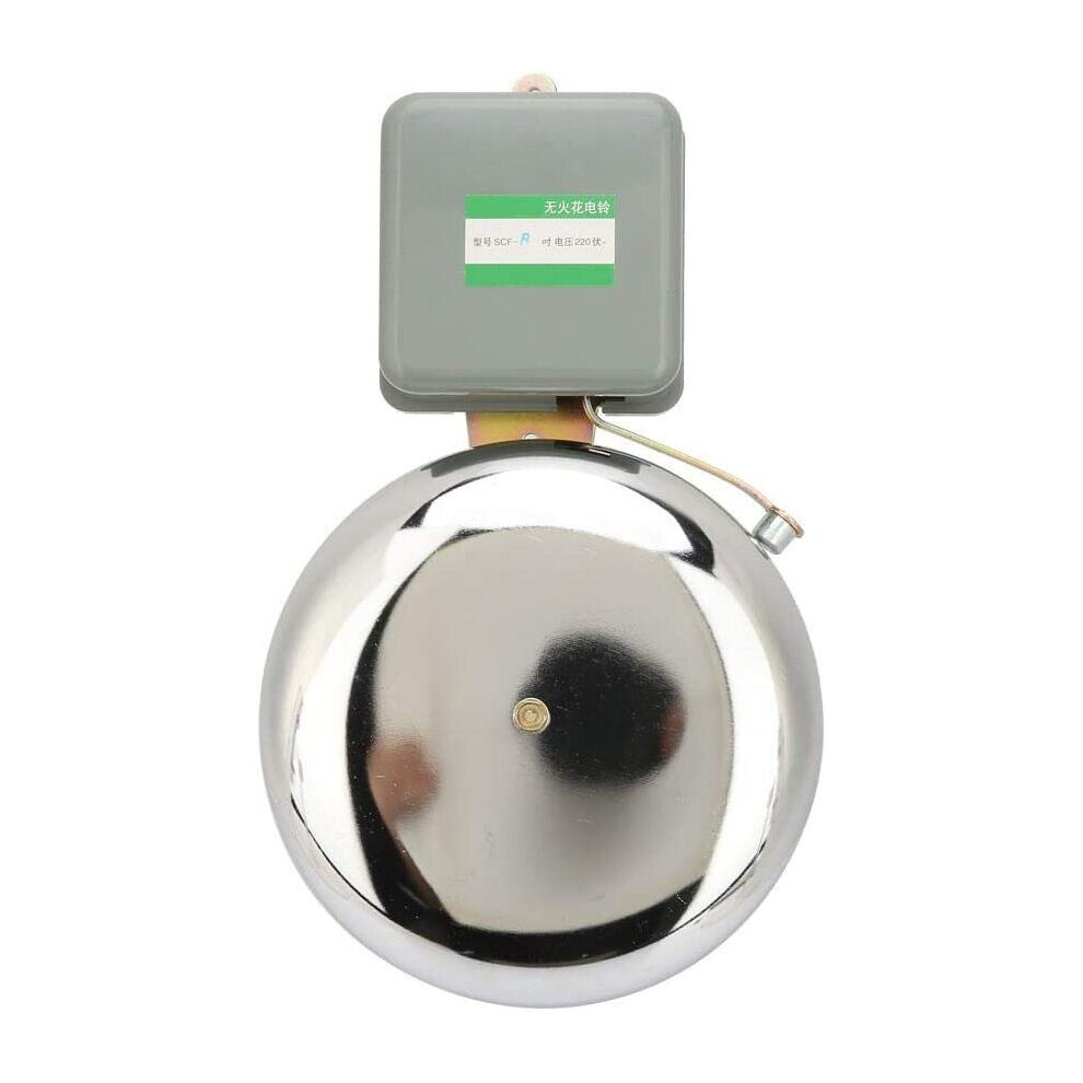 Loud Electric Bell 8 Inch Multi-Purpose Electric Door Bell School Factory Warehouse Fire Alarm Bell System