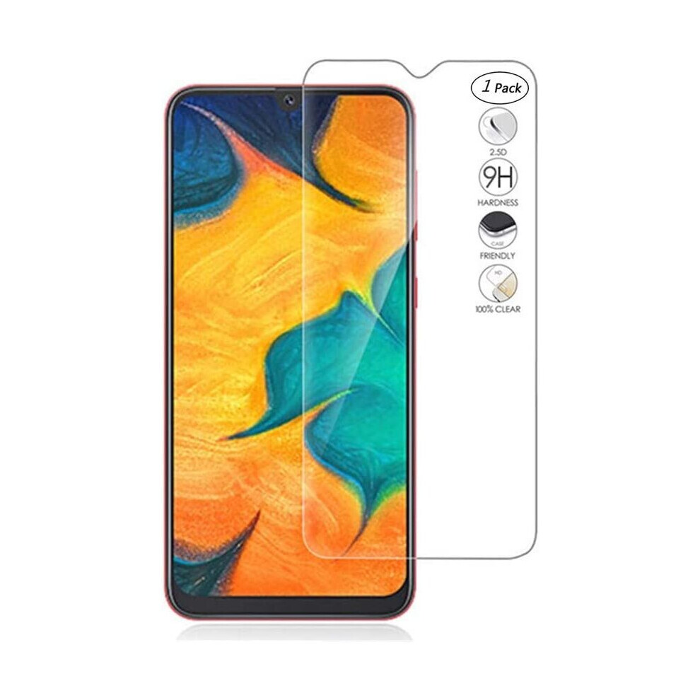 Hercn Samsung Galaxy A50 6.4" Screen Protector,2.5D 9H Hardness 0.3Mm Tempered Glass Screen Protector For Samsung Galaxy A50 Smartphone (1 Pack) 6961695512145