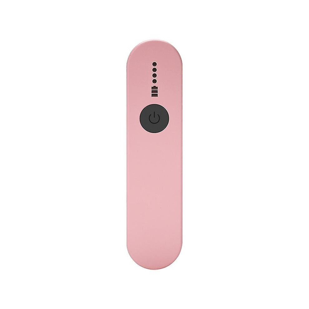 (Pink) Portable Uvc Sterilizer Handheld Rechargeable Uv Light Germ Killer For Travel Home
