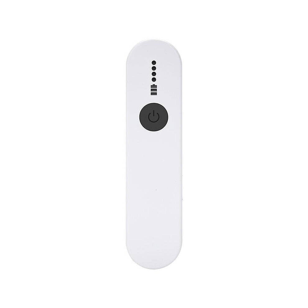 (White) Portable Uvc Sterilizer Handheld Rechargeable Uv Light Germ Killer For Travel Home