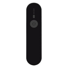 (Black) Portable Uvc Sterilizer Handheld Rechargeable Uv Light Germ Killer For Travel Home