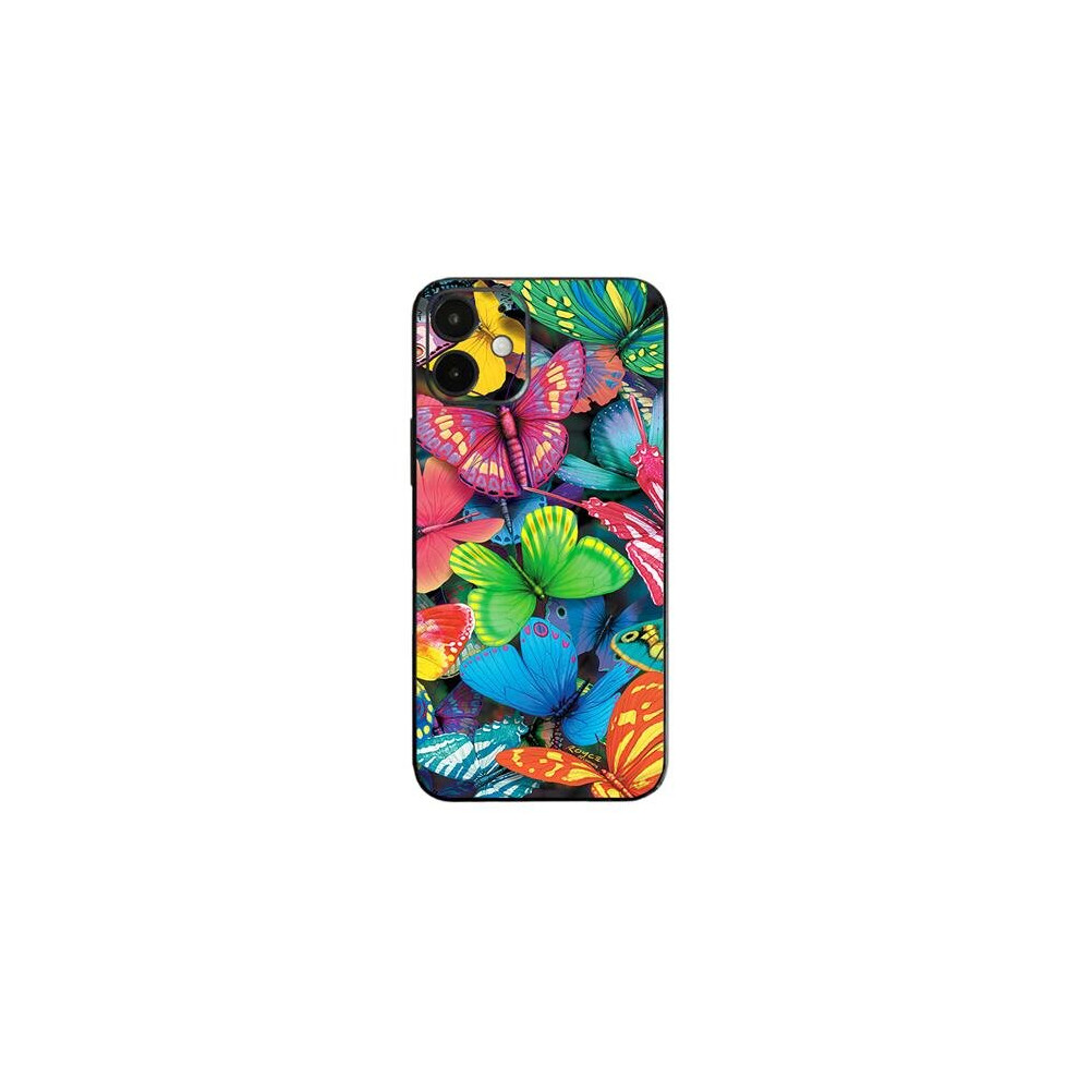 MightySkins APIPH12MI-Butterfly Party Skin for Apple iPhone 12 Mini - Butterfly Party-image-OPC-PB2H9ZW-NEW
