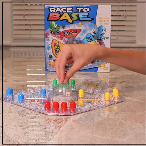 RACE TO BASE GAME TRADITIONAL CLASSIC BOARD GAME FOR XMAS GIFT 2