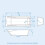 NES Home Nuie Linton 1700mm White Square Single Ended Bath Legs Acrylic 3