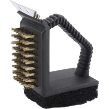 Agatige BBQ Grill Brush and Scraper, Grill Cleaning Brush Bristle Free