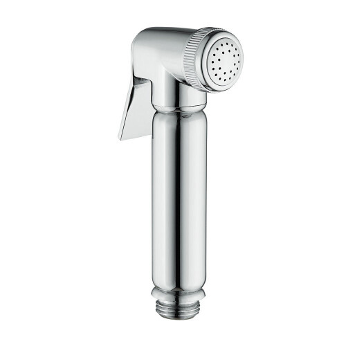 NES Home Modern Chrome Handheld Brass Douche Bidet Spray Set with Lever Controlled Mixer 1