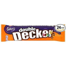 Cadbury Double Decker Chocolate Bar, 54.5 g, Pack of 24