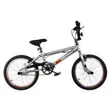 XN Area 44 20" Freestyle BMX Bike w/ 360 Gyro - Metallic Grey/Orange
