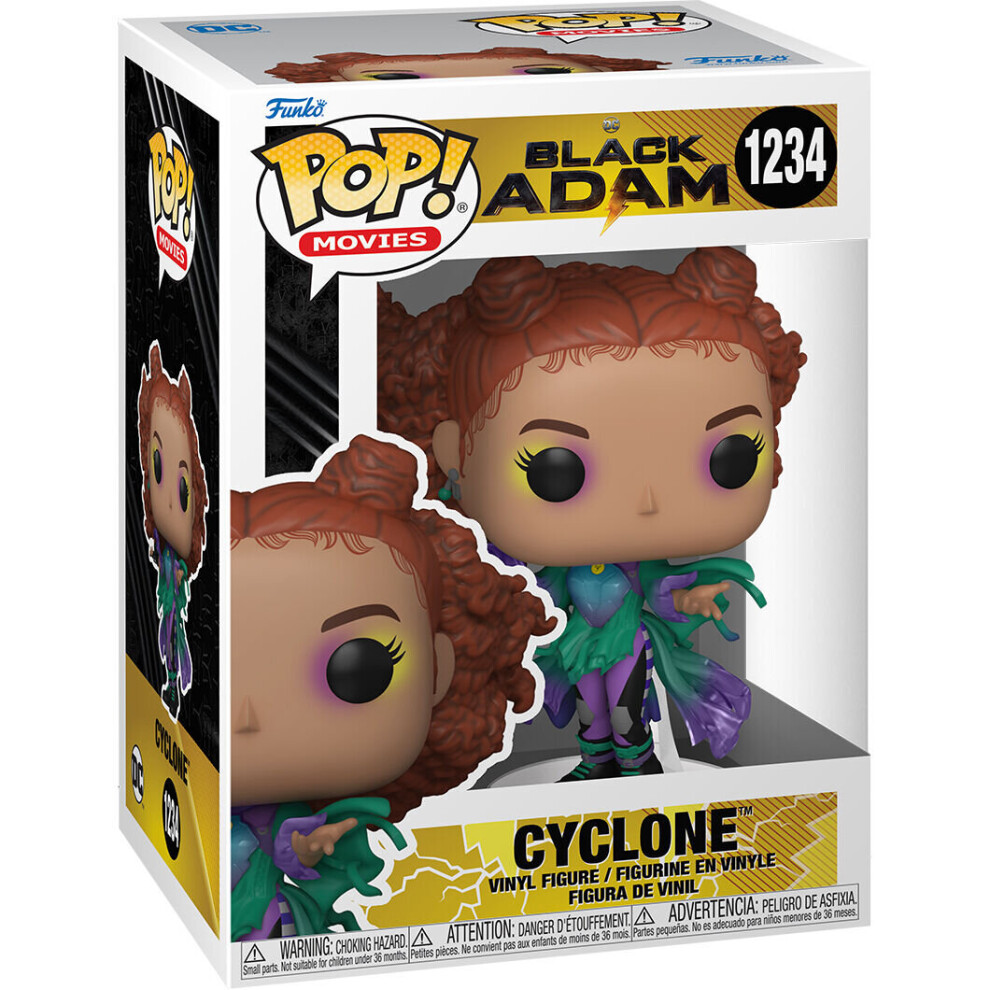 Funko Pop Figure Dc Comics Adam Cyclone Black