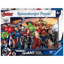 Ravensburger Marvel Avengers Giant Puzzle Of 60 Pieces - 70 x 50 CM